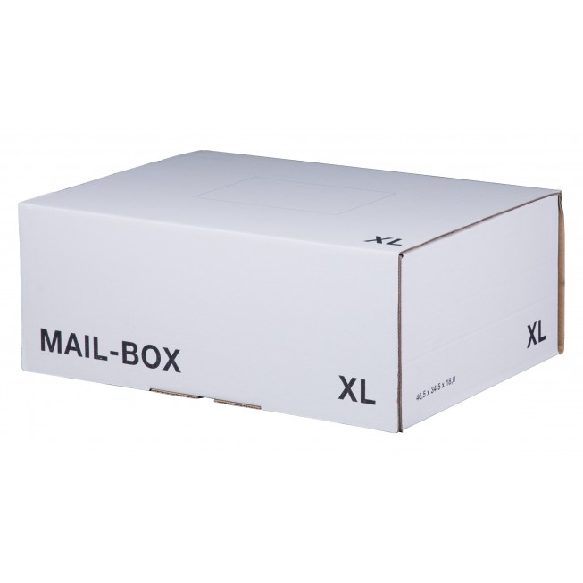 Mail-Box XL für 460 × 333 × 174 mm in Weiß