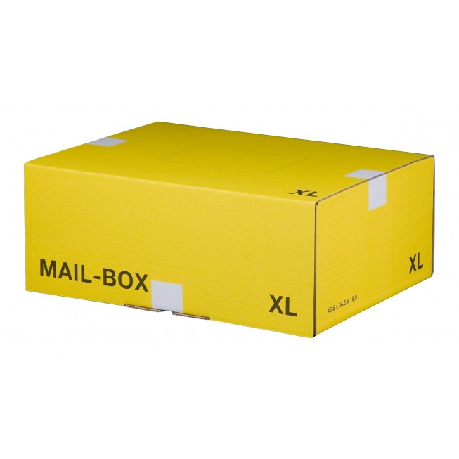Mail-Box XL für 460 × 333 × 174 mm in Gelb