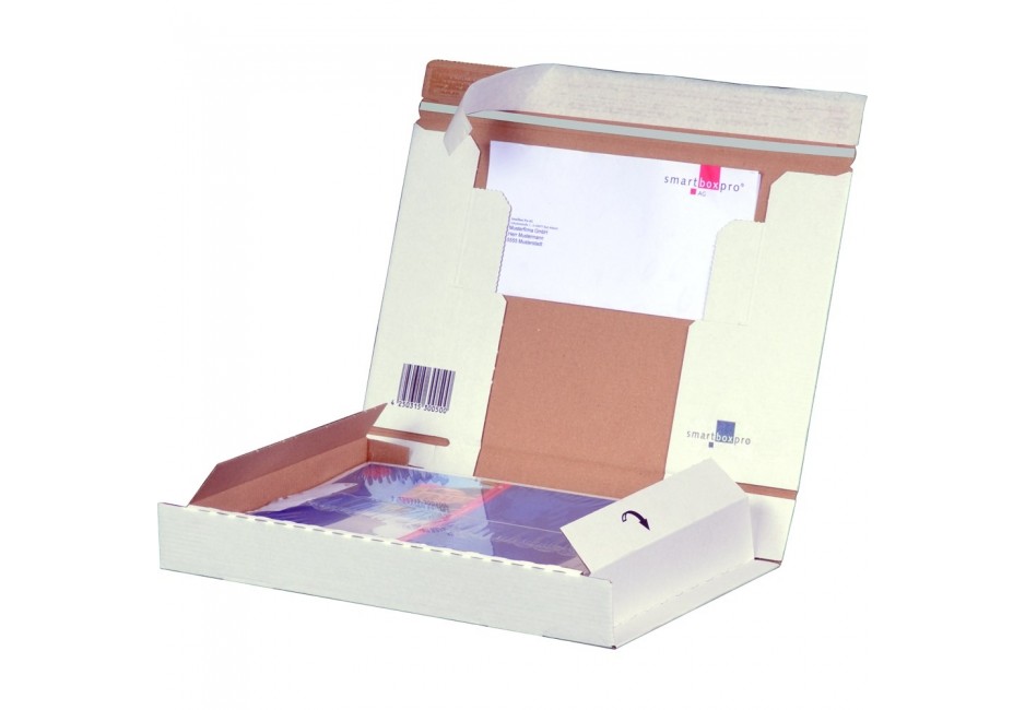 PACKBOX A4 weiß, 298 × 215 × 43 mm