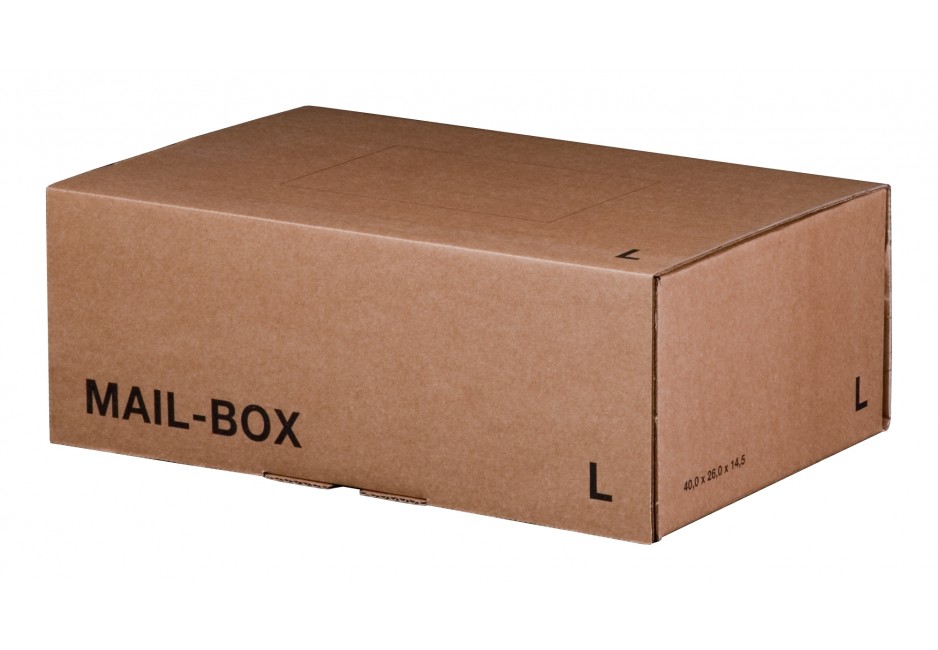 Mail-Box L für 395 × 248 × 141 mm in Braun