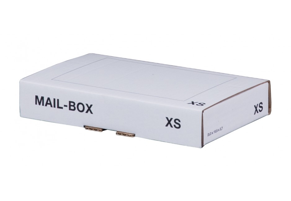 Mail-Box XS für 244 × 145 × 43 mm in Weiß