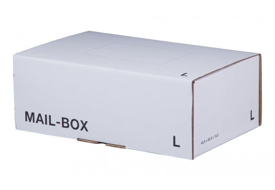 Mail-Box L für 395 × 248 × 141 mm in Weiß