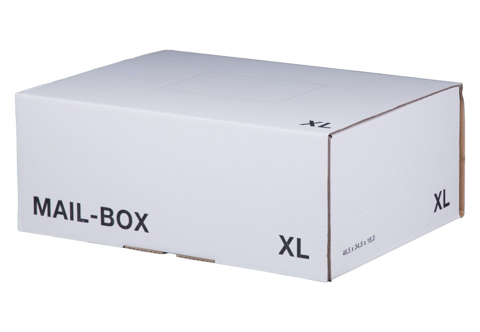 Mail-Box XL für 460 × 333 × 174 mm in Weiß
