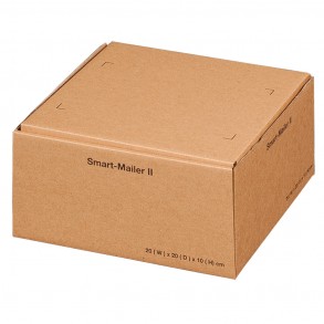 Smart-Mailer II für 200 × 200 × 100 mm, braun